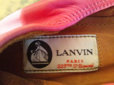 画像2: LANVIN(ランバン)フューシャピンクコサージュ付きバレエシューズ37