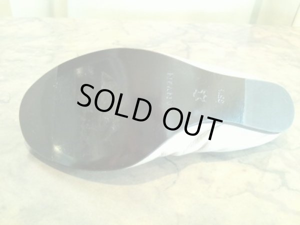 画像5: LANVIN(ランバン)グレージュレザーバレエシューズ35 1/2 (5)