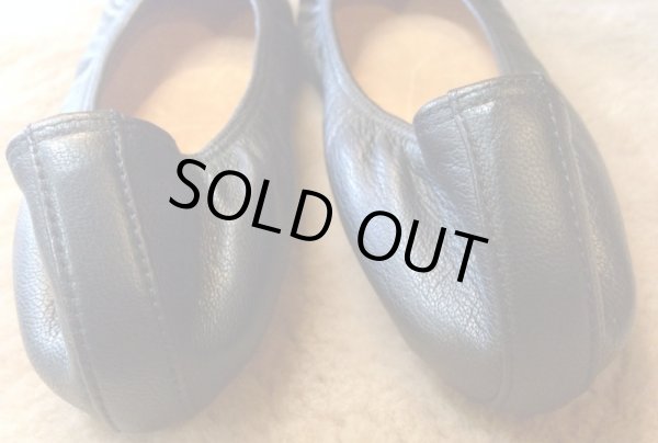 画像4: LANVIN(ランバン)ブラックレザーバレエシューズ39 1/2 (4)