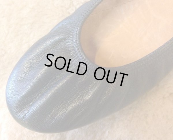 画像3: LANVIN(ランバン)ブラックレザーバレエシューズ39 1/2 (3)