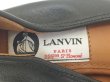 画像10: LANVIN(ランバン)ブラックレザー×シルバートゥバレエシューズ36 (10)
