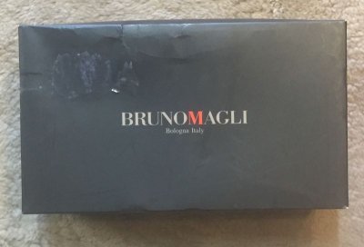 画像3: BRUNO MAGLI(ブルーノマリ)ブルー×キャメルオレンジ×グレーウェッジサンダル23.5