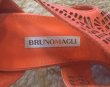 画像18: BRUNO MAGLI(ブルーノマリ)オレンジレースカットワークレザーサンダル24 (18)