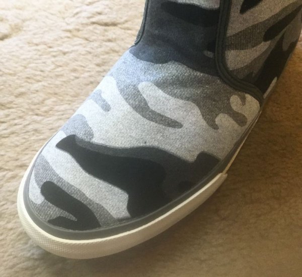 画像4: Champion(チャンピオン)ブラックカモフラスウェット×ボアショートブーツ・バージニアMD23/24/27/28 (4)