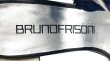 画像17: BRUNO FRISONI(ブルーノフリゾーニ)ブルーサテンフリル×ブラックパテントストラッププラットフォームサンダル37 1/2 (17)
