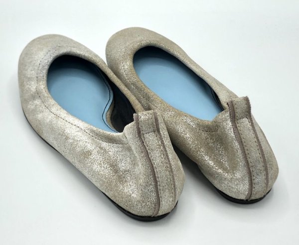 画像13: LANVIN(ランバン)シルバーラメバレエシューズ35 1/2 (13)