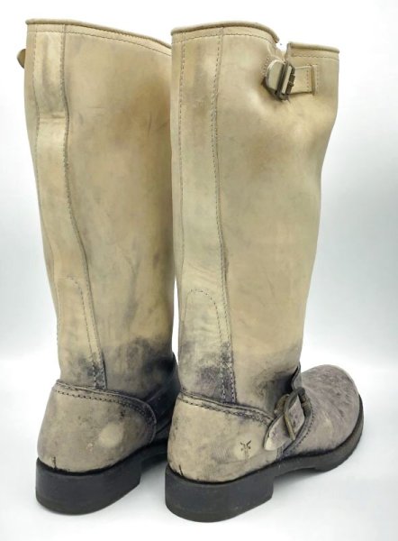 画像15: FRYE（フライ）VERONICA SLOUCHエンジニアブーツ STONE8 (15)