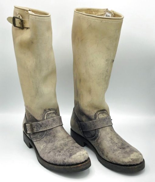 画像12: FRYE（フライ）VERONICA SLOUCHエンジニアブーツ STONE8 (12)