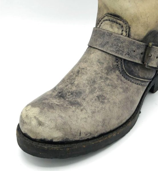 画像7: FRYE（フライ）VERONICA SLOUCHエンジニアブーツ STONE8 (7)