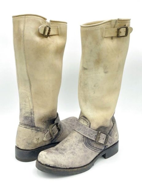 画像18: FRYE（フライ）VERONICA SLOUCHエンジニアブーツ STONE8 (18)