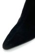 画像7: OLD FERRAGAMO(オールドフェラガモ) ブラックスエードロングブーツ 6 1/2C (7)