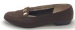 画像3: OLD FERRAGAMO(オールドフェラガモ) ブラウンスエードヴァラ金具付きスリッポンローファー 10B (3)