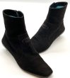 画像16: OLD FERRAGAMO(オールドフェラガモ) ブラックスエードガンチーニ刺繍ショートブーツ 6C (16)