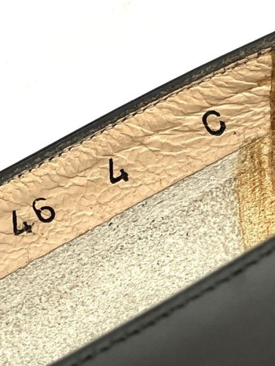 画像1: OLD FERRAGAMO(オールドフェラガモ) ブラックレザー×ガンチーニ金具付きパンプス 4C