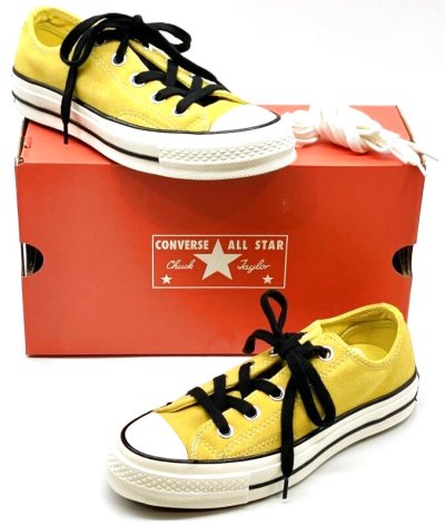 画像3:  CONVERSE(コンバース) シトロンカラースエードローカットスニーカー 5