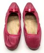 画像9: OLD FERRAGAMO(オールドフェラガモ/ヴィンテージ)マゼンタピンクレザーリボンバレエフラットシューズ MYJOY 6 1/2M (9)