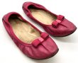 画像11: OLD FERRAGAMO(オールドフェラガモ/ヴィンテージ)マゼンタピンクレザーリボンバレエフラットシューズ MYJOY 6 1/2M (11)