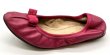 画像3: OLD FERRAGAMO(オールドフェラガモ/ヴィンテージ)マゼンタピンクレザーリボンバレエフラットシューズ MYJOY 6 1/2M (3)