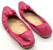 画像12: OLD FERRAGAMO(オールドフェラガモ/ヴィンテージ)マゼンタピンクレザーリボンバレエフラットシューズ MYJOY 6 1/2M (12)