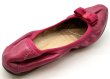 画像6: OLD FERRAGAMO(オールドフェラガモ/ヴィンテージ)マゼンタピンクレザーリボンバレエフラットシューズ MYJOY 6 1/2M (6)