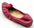 画像5: OLD FERRAGAMO(オールドフェラガモ/ヴィンテージ)マゼンタピンクレザーリボンバレエフラットシューズ MYJOY 6 1/2M (5)