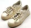 画像11: OLD FERRAGAMO(オールドフェラガモ) ホワイトレザーレースアップスニーカー 6C (11)