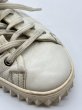 画像8: OLD FERRAGAMO(オールドフェラガモ) ホワイトレザーレースアップスニーカー 6C (8)
