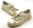画像15: OLD FERRAGAMO(オールドフェラガモ) ホワイトレザーレースアップスニーカー 6C (15)
