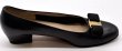 画像4: OLD FERRAGAMO(オールドフェラガモ) ブラックレザーヴァラリボンパンプス 7 1/2C (4)
