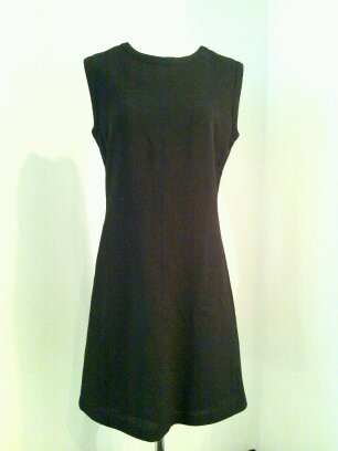 ♡Rental Dress YVES SAINT LAURENT(イヴサンローラン）ヴィンテージブラックバックレースアップノースリーブミニドレス - ella