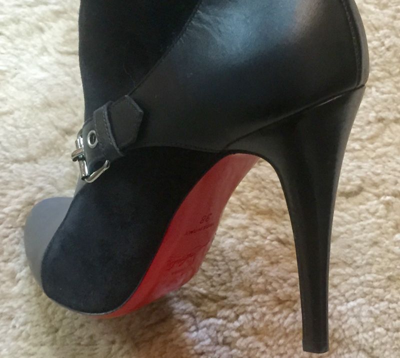 ルブタン Christian Louboutin 黒 スエード パンプス 靴 - fawema.org