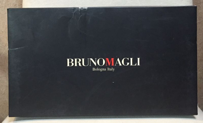 BRUNO MAGLI(ブルーノマリ)ブラックリボンタッセルメダリオン 