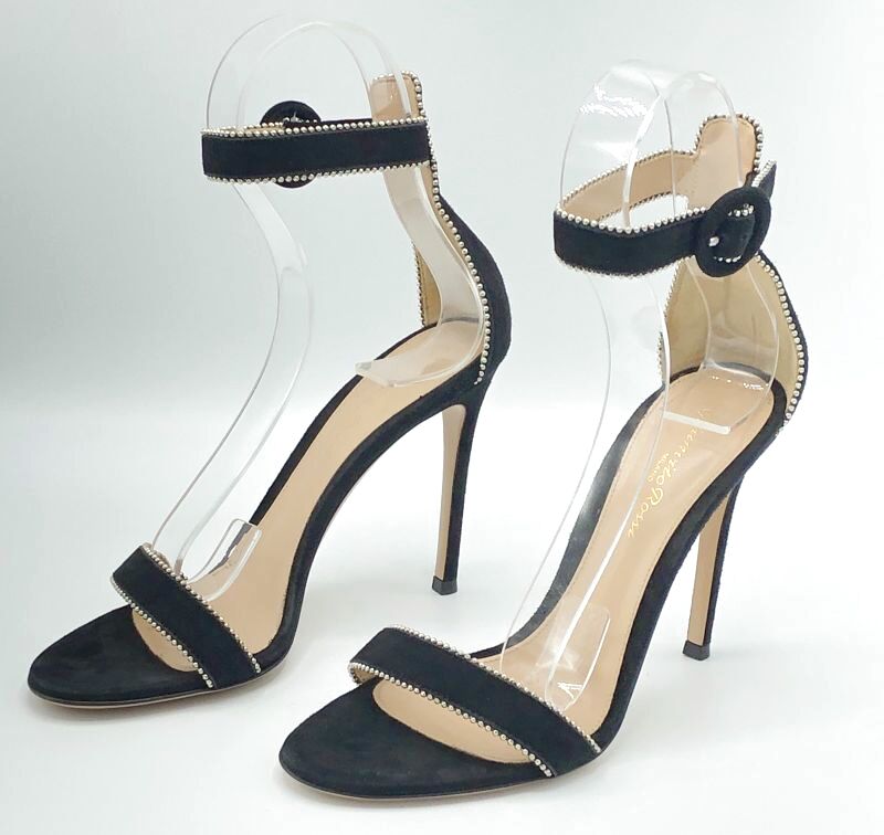 Gianvito Rossi （ジャンヴィトロッシ） オーロラクリアサンダル+